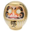 Miya Company Daruma Gold Wealth 7-3/4" | Figurines