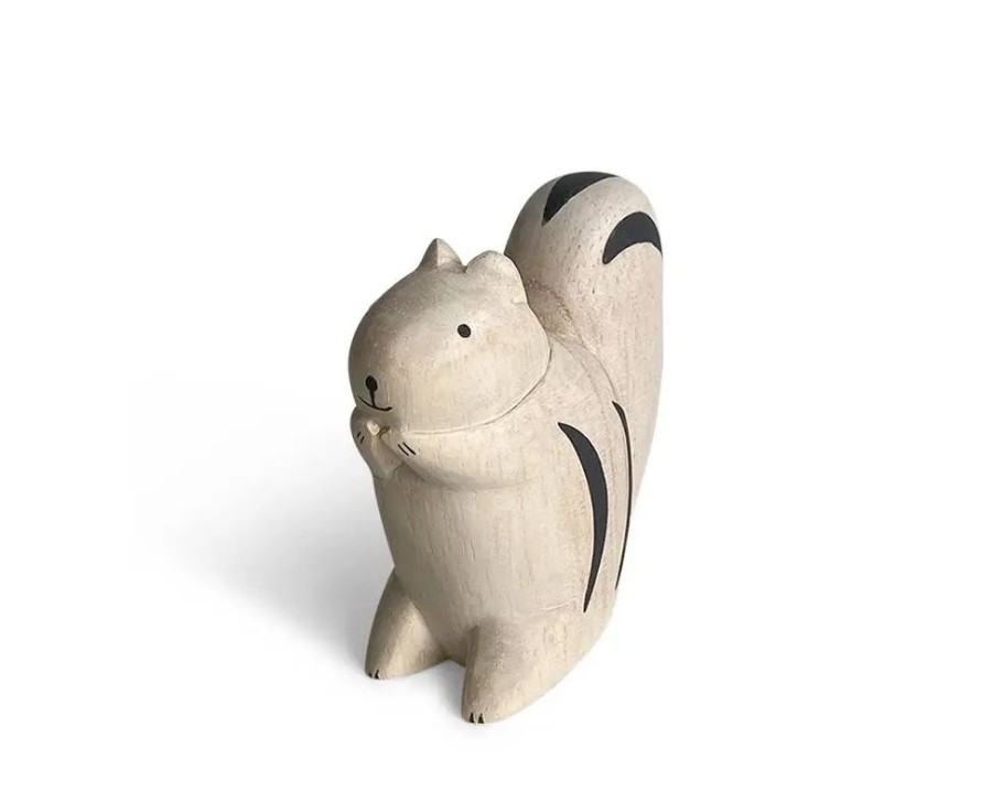 Miya Company T-Lab Wooden Animal - Squirrel | Other