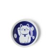 Miya Company Blue Fortune Cat 6.5" Plate | Plates