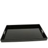 Miya Company Tray Rectangle Black 18-7/8" X 12-1/4" | Trays