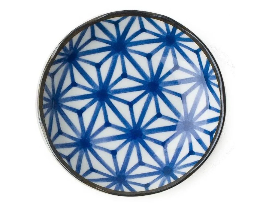 Miya Company Monyou 4.5" Asanoha Plate | Small Plates