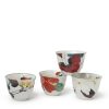 Miya Company Floral Fall 7 Oz. Teacup Set | Cup/Mug Sets