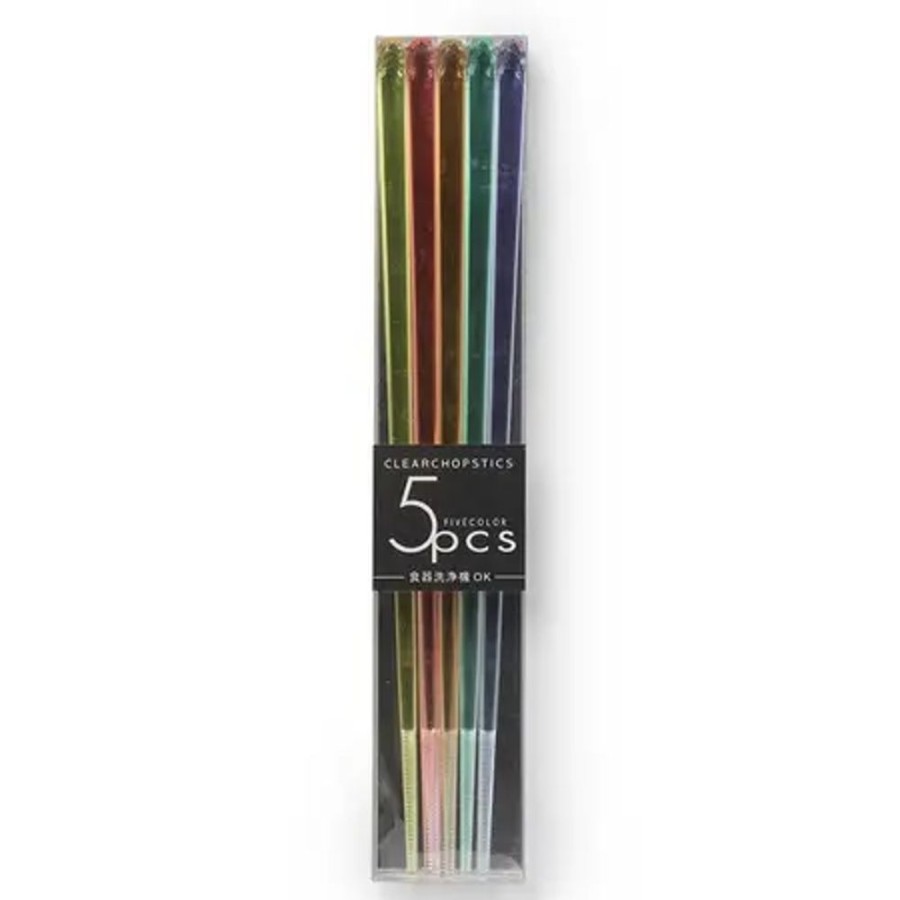 Miya Company Chopsticks Acrylic Rainbow Set/5 | Chopsticks