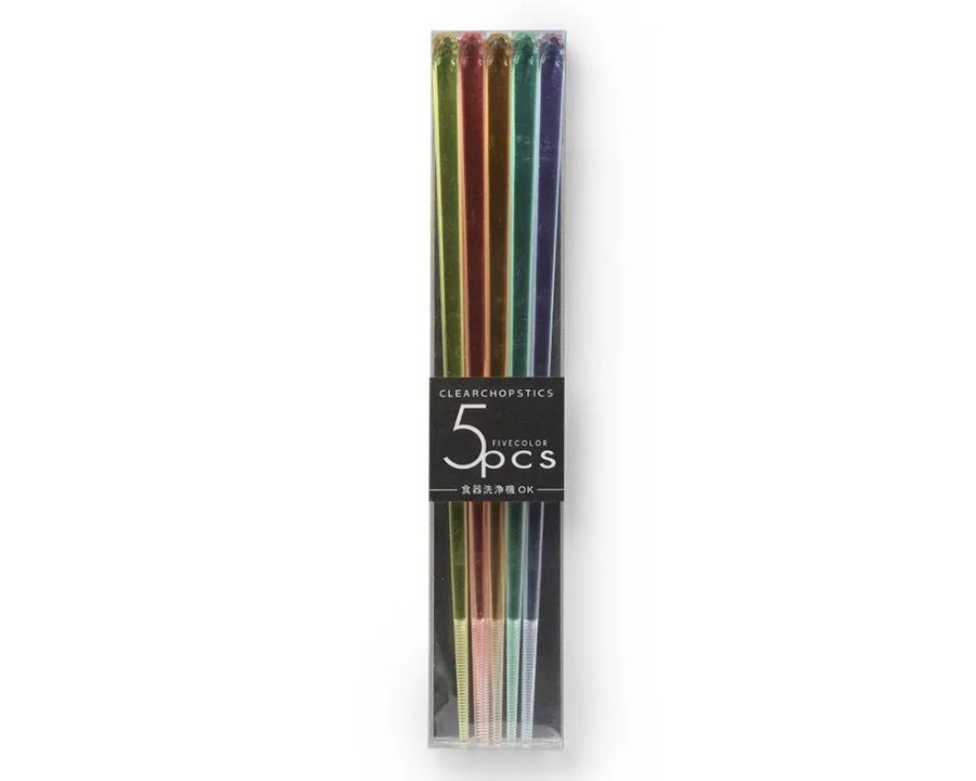 Miya Company Chopsticks Acrylic Rainbow Set/5 | Chopsticks