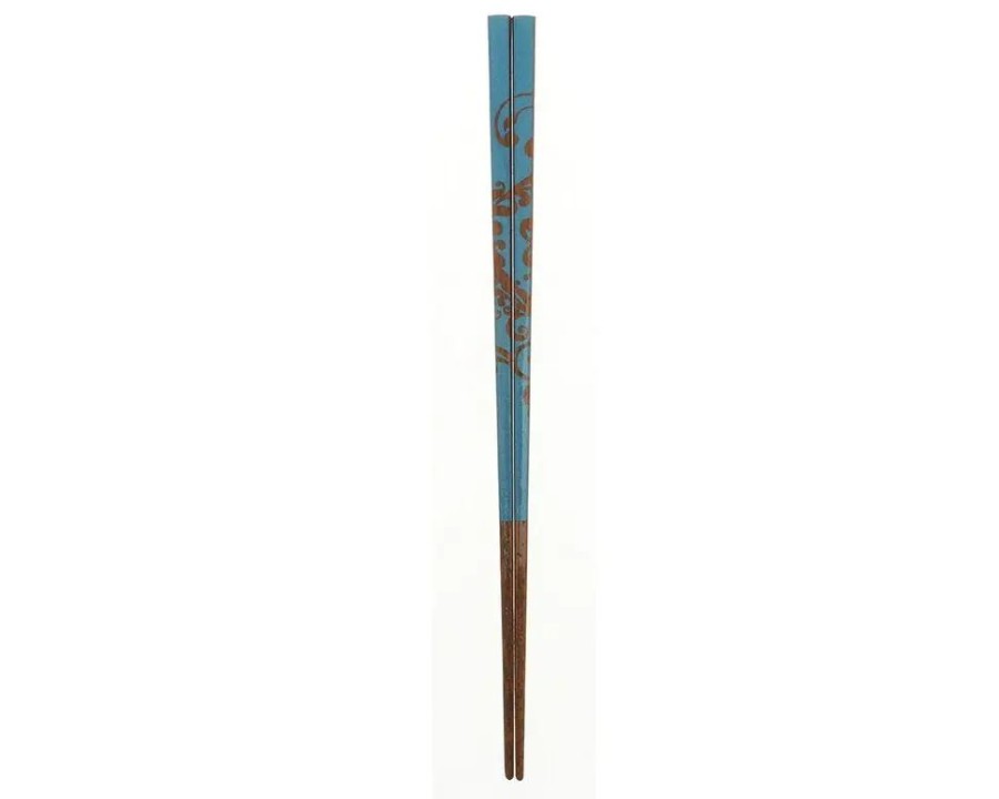 Miya Company Chopsticks Wood Bali Floral Wave | Chopsticks