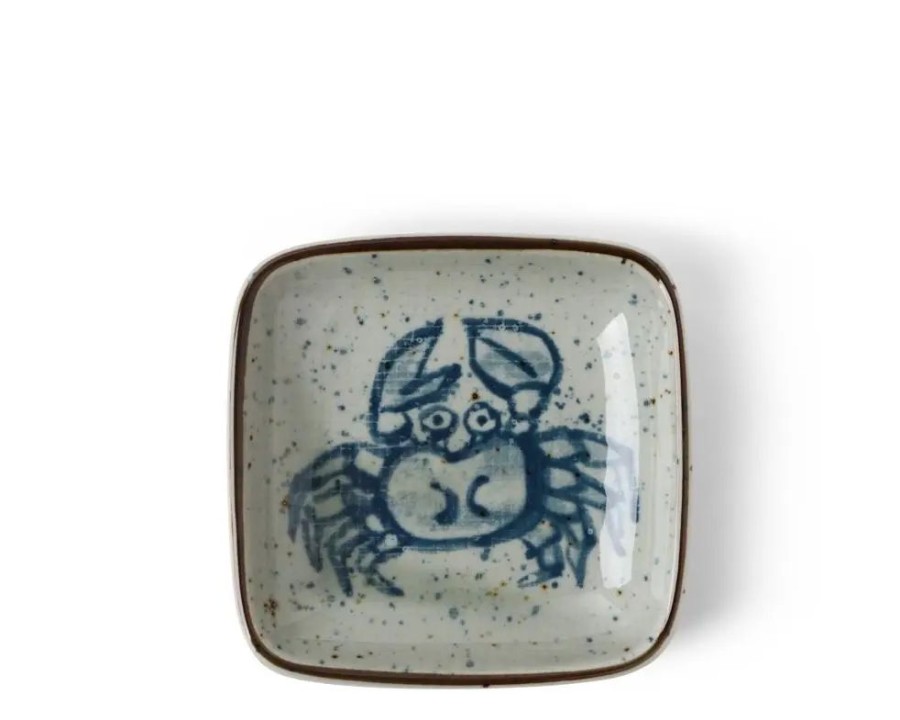 Miya Company Sauce Dish 3.5" Crab | Fish