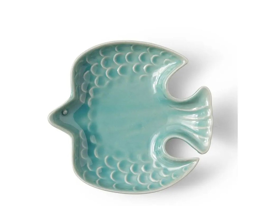 Miya Company Sauce Dish Bird Teal | Other