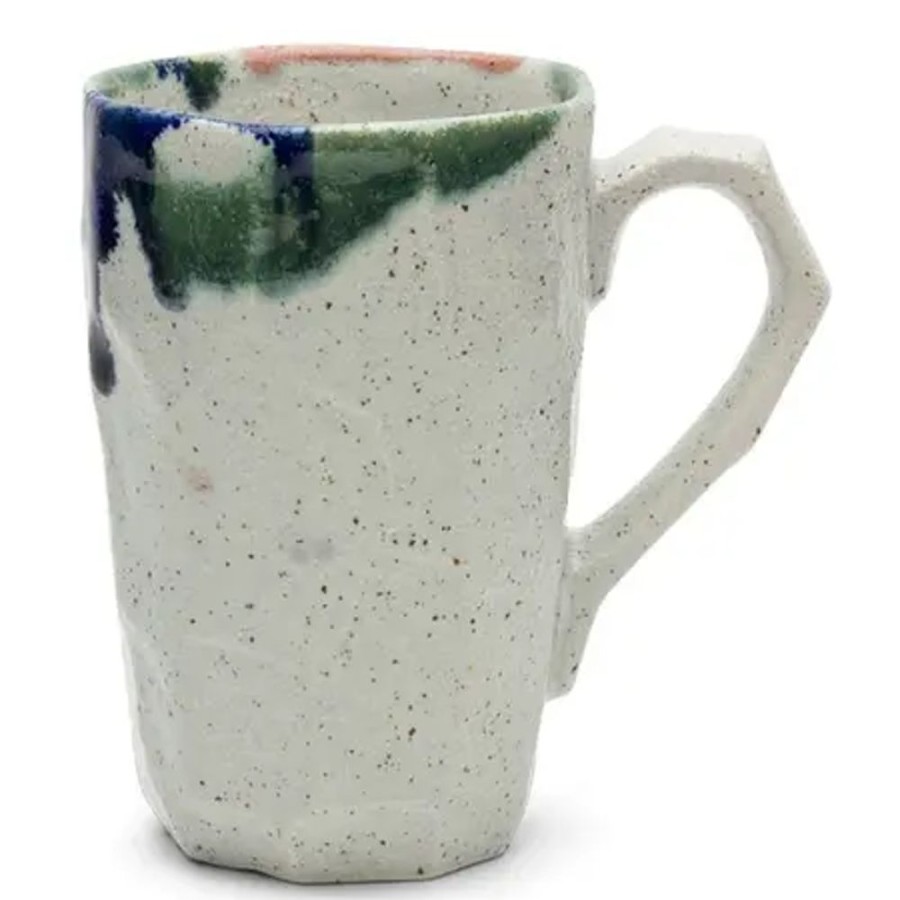 Miya Company Boulder Tall Mug - White | Mugs