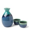 Miya Company Sake Set Jade Ocean Blue | Sake Sets