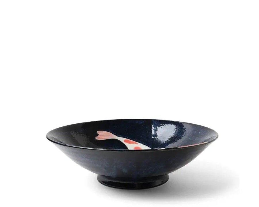 Miya Company Namako Koi 9.75" Serving Bowl | Serving Bowls & Plates