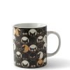 Miya Company Cat Eyes 8 Oz. Mug - Black | Cups/Mugs