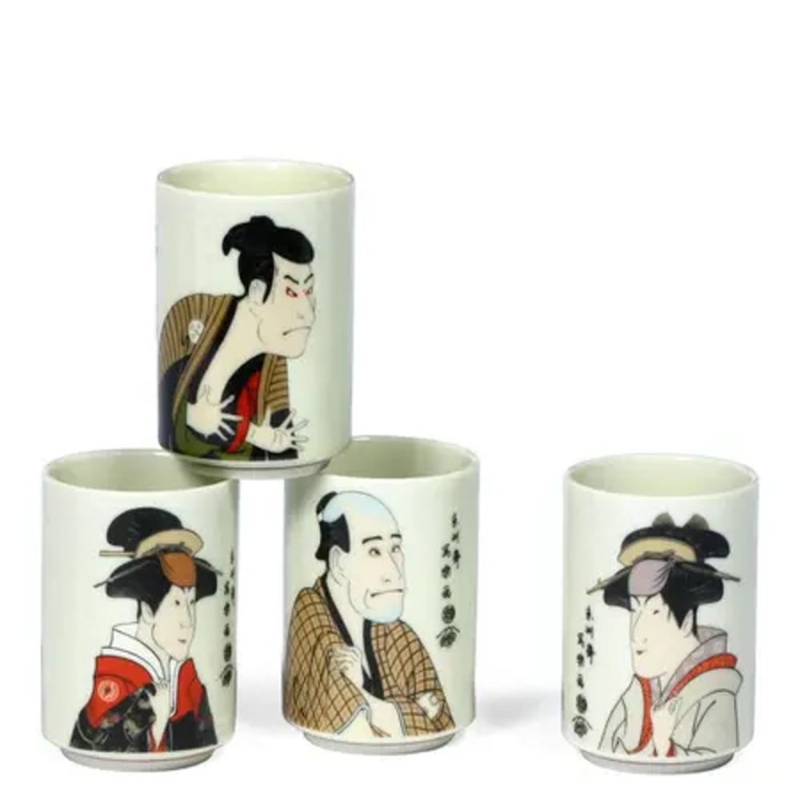 Miya Company Sharaku 5 Oz. Teacup Set | Teacups