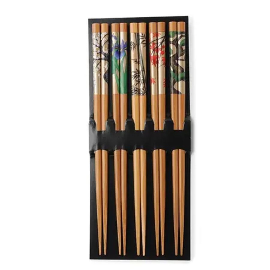 Miya Company Chopsticks Set Antique Byobu Natural | Chopsticks