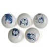 Miya Company Kabamaru 4.25" Mini Dish Set | Cats