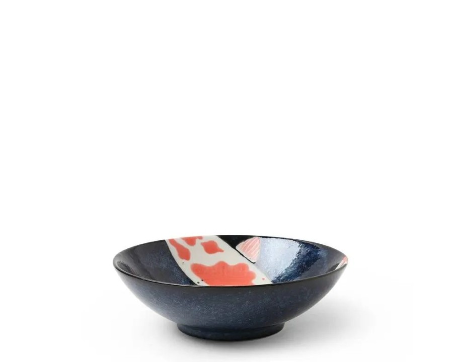 Miya Company Namako Koi 5.75" Shallow Bowl | Shallow Bowls