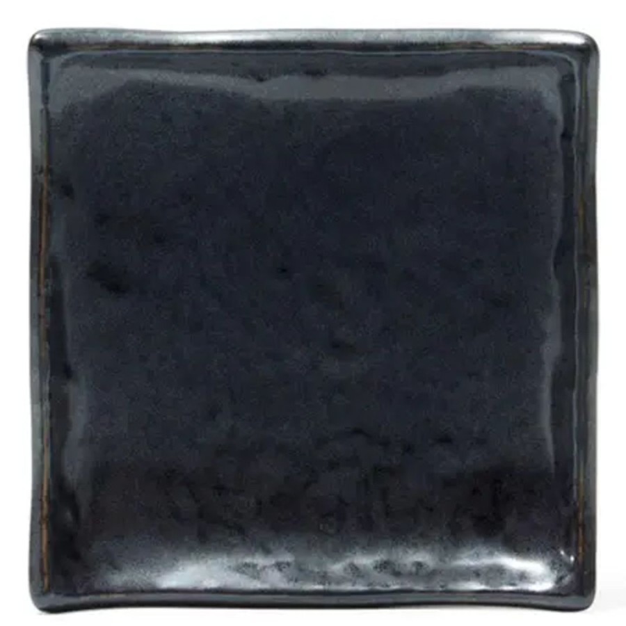 Miya Company Iron Glaze 5" Sq. Plate | Small Plates