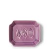 Miya Company Sauce Dish Leaves Lavender | Sauce Dishes