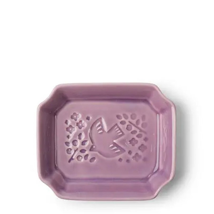 Miya Company Sauce Dish Bird Lavender | Other