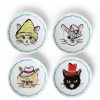 Miya Company Cats In Hats Mini Plate Set | Plates