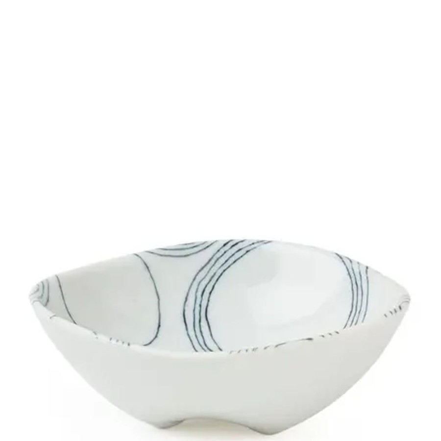 Miya Company Ito Tsumugi 5" Footed Bowl | Shallow Bowls