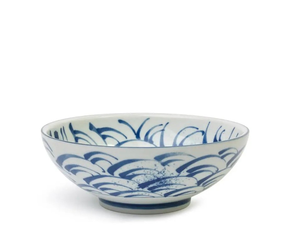 Miya Company Blue Wave 8.25" Bowl | Serving Bowls & Plates