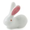 Miya Company White Rabbit Chopstick Rest - Pink Ears | Rabbits