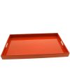 Miya Company Tray Rectangle Red 18-7/8" X 12-1/4" | Trays