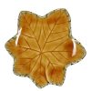 Miya Company Brown Leaf 4.75" Plate | Small Plates