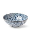 Miya Company Blue Flowers 8.25" Bowl | Serving Bowls & Plates