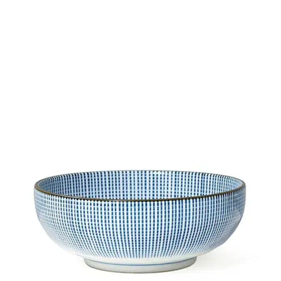 Miya Company Sendan Tokusa 5.5" Shallow Bowl | Medium Bowls