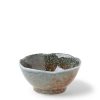 Miya Company Blue Sand Crackle Sauce Bowl 3-1/2" | Sauce Dishes