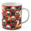 Miya Company Cat Eyes 8 Oz. Mug - Red | Cups/Mugs