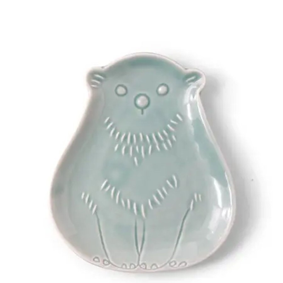 Miya Company Sauce Dish Bear Teal | Other