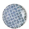 Miya Company Rustic White Circles 11" Plate | Large Plates