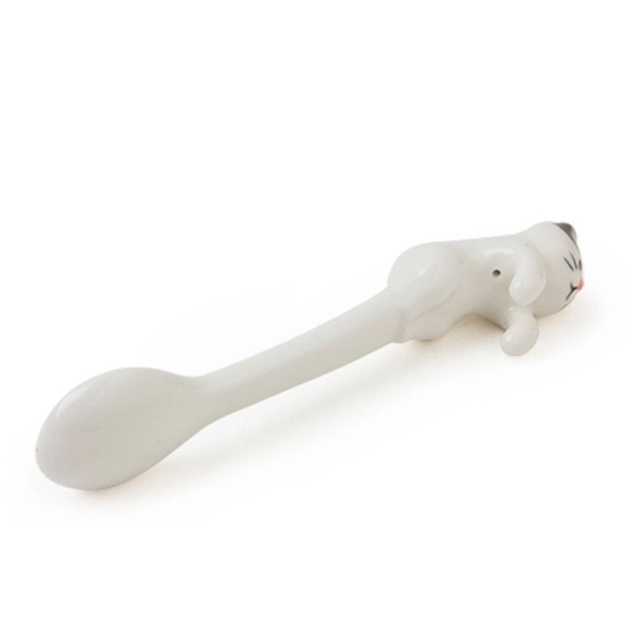 Miya Company Cat Hanging Spoon - White | Other