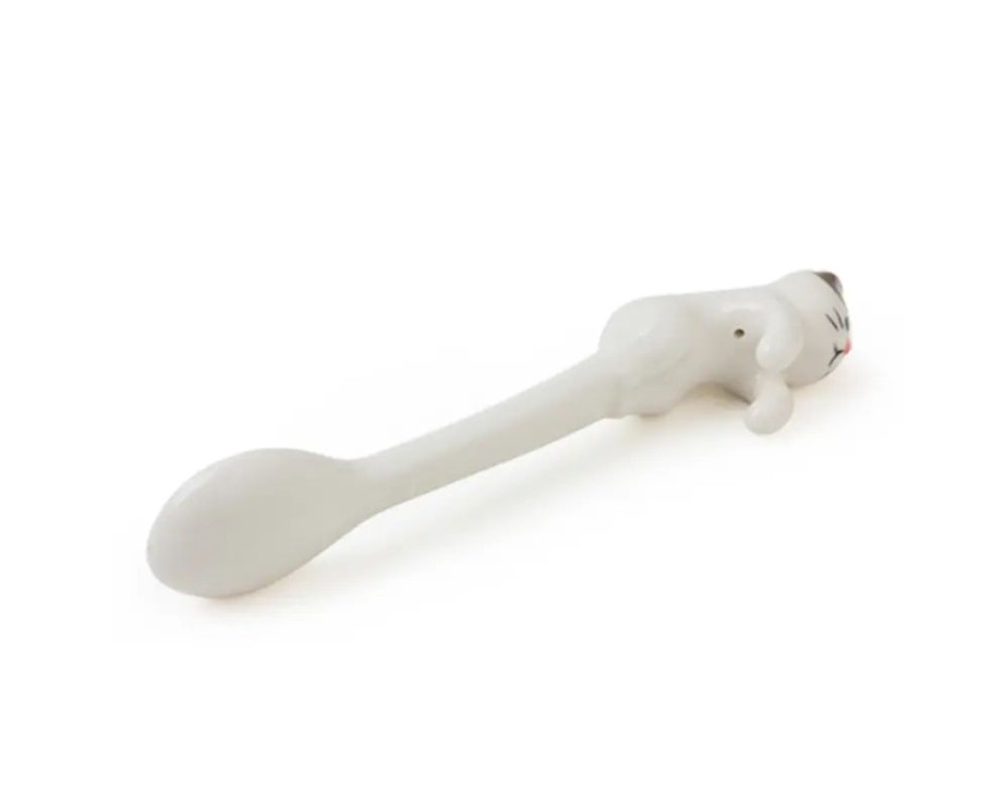 Miya Company Cat Hanging Spoon - White | Other