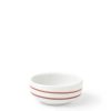 Miya Company Sauce Dish White Caramel Swirl | Sauce Dishes