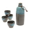 Miya Company Sake Set Black Sand Beach | Sake Sets