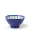 Miya Company Bowl Rice Cat Blue Tabby 4-5/8" | Bowls