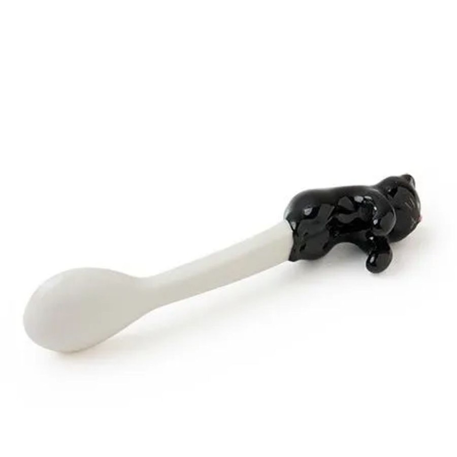 Miya Company Cat Hanging Spoon - Black | Other