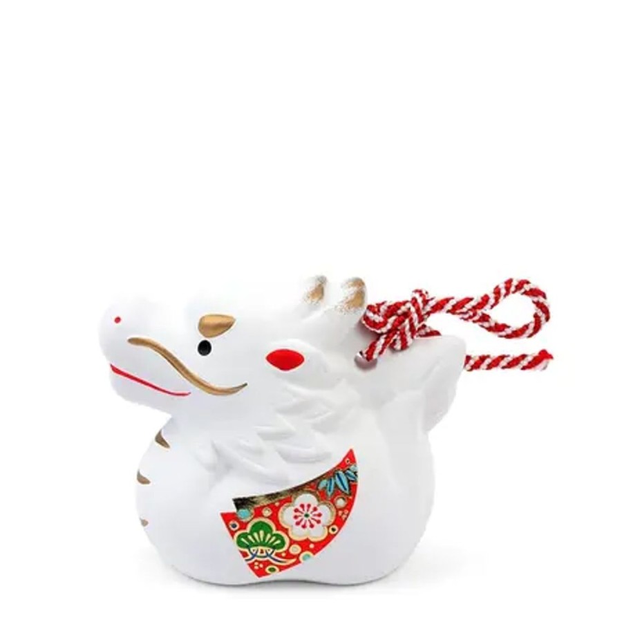 Miya Company Figurine Dragon White With Cord | Zodiac