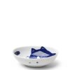 Miya Company Blue Cats 5" X 3.75" Oval Bowl | Bowls