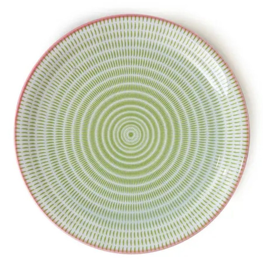 Miya Company Sen Colors 9.75" Plate - Green | Large Plates