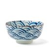 Miya Company Saikai Nami Waves 5.5" Bowl | Medium Bowls