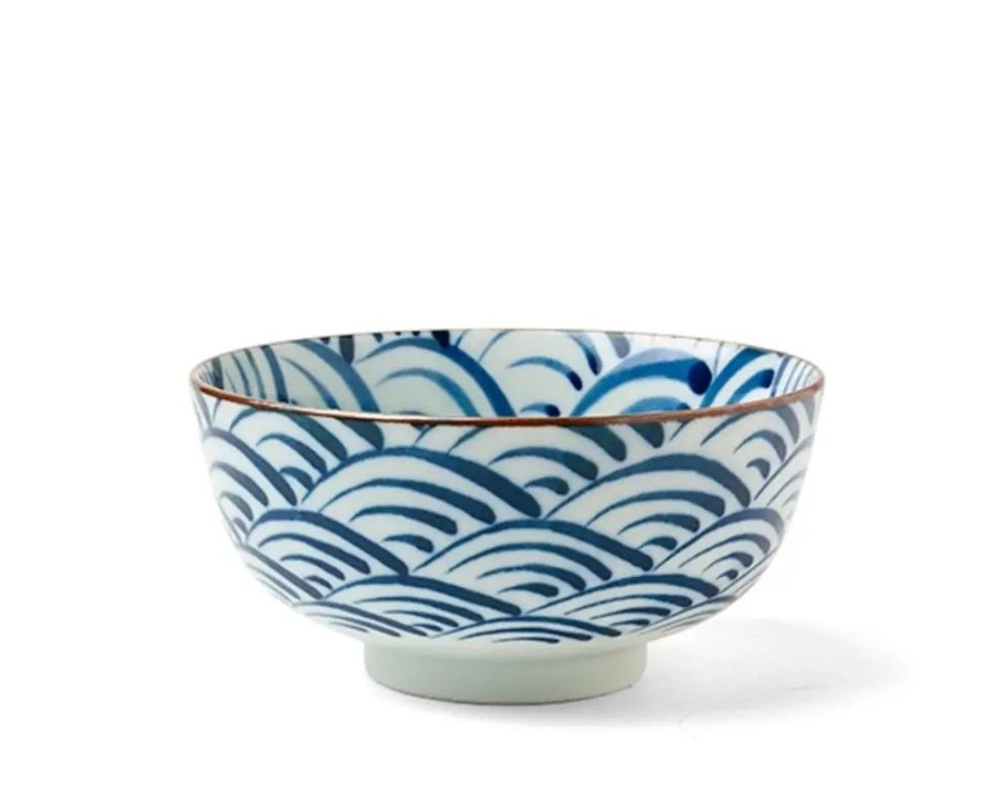 Miya Company Saikai Nami Waves 5.5" Bowl | Medium Bowls