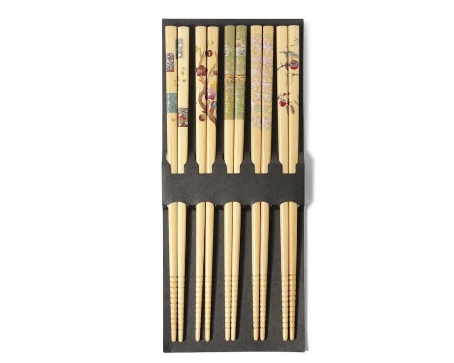 Miya Company Chopsticks Set Bamboo Seasons | Chopsticks