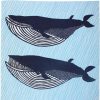 Miya Company Furoshiki Whales 41" Sq. | Furoshiki & Tenugui