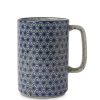 Miya Company Mug Blue Asanoha 16 Oz. | Mugs