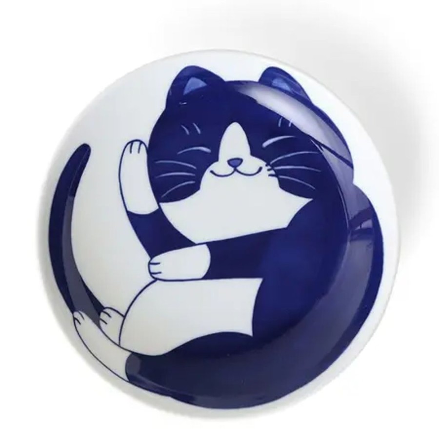 Miya Company Blue Cats 7.75" Bowl | Bowls