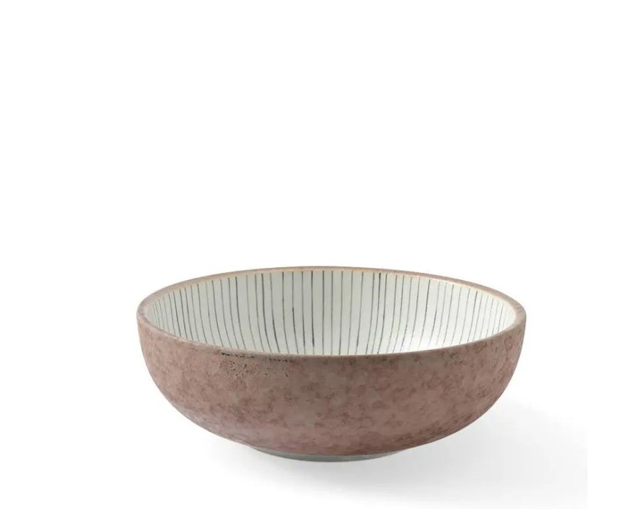 Miya Company Tokusa Gray 7.75" Bowl | Shallow Bowls